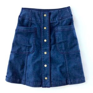 Boden Isabelle Denim Skirt Size 12